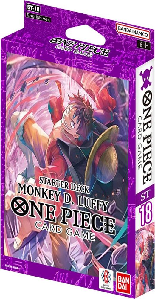 Starter Deck 18: PURPLE Monkey.D.Luffy - Starter Deck 18: PURPLE Monkey.D.Luffy (ST-18)